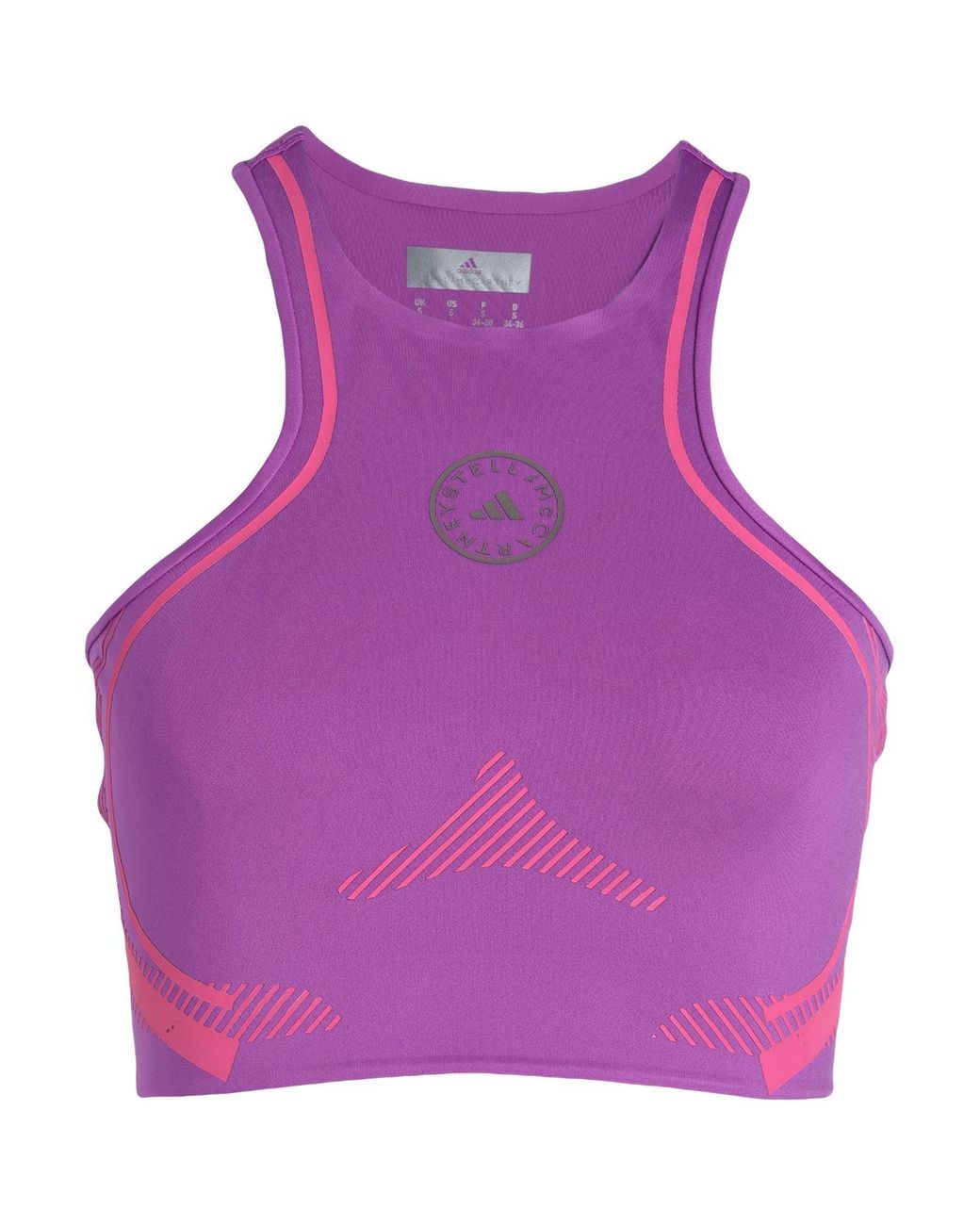 Adidas By Stella McCartney Purple Top