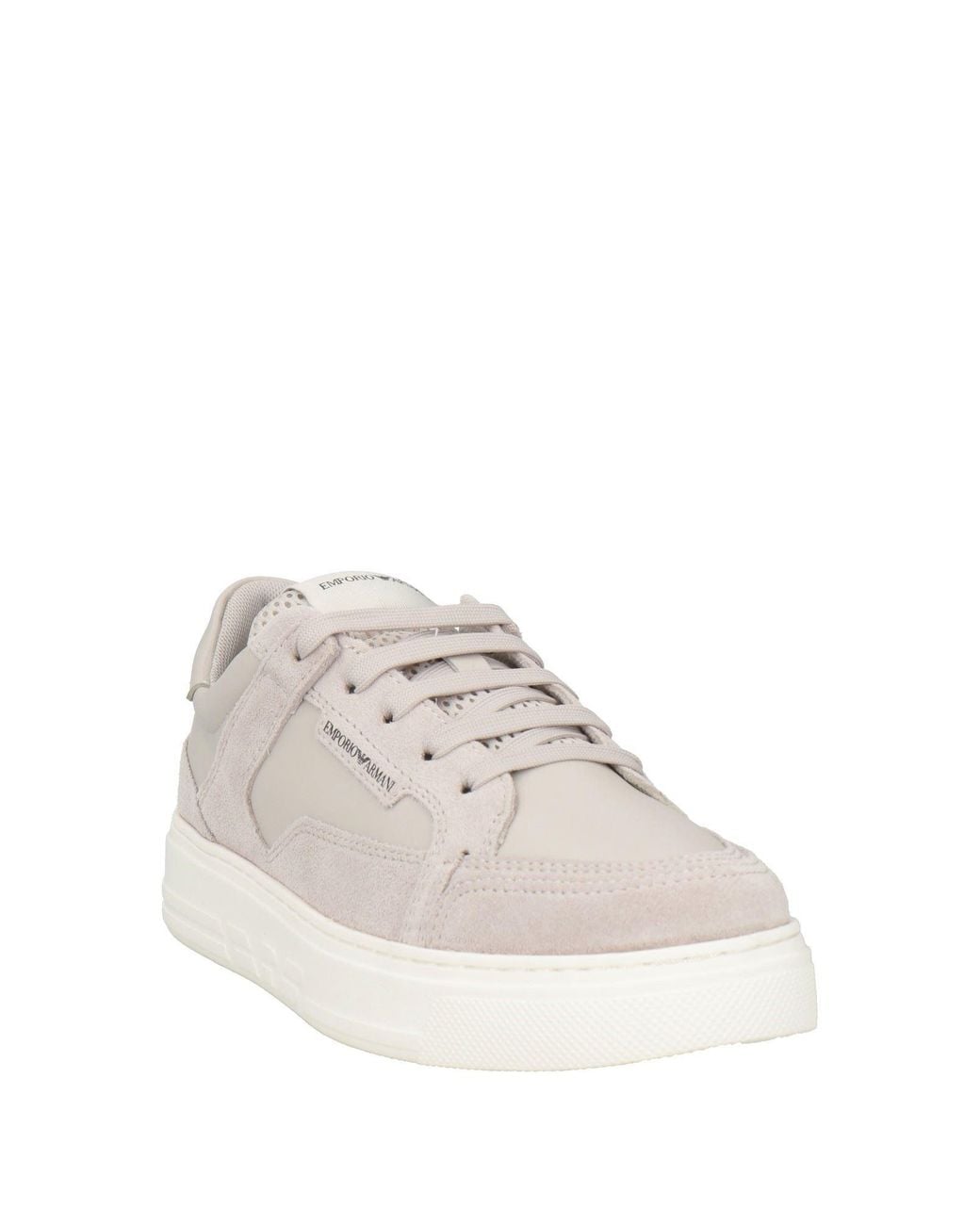 Emporio Armani Gray Trainers for men