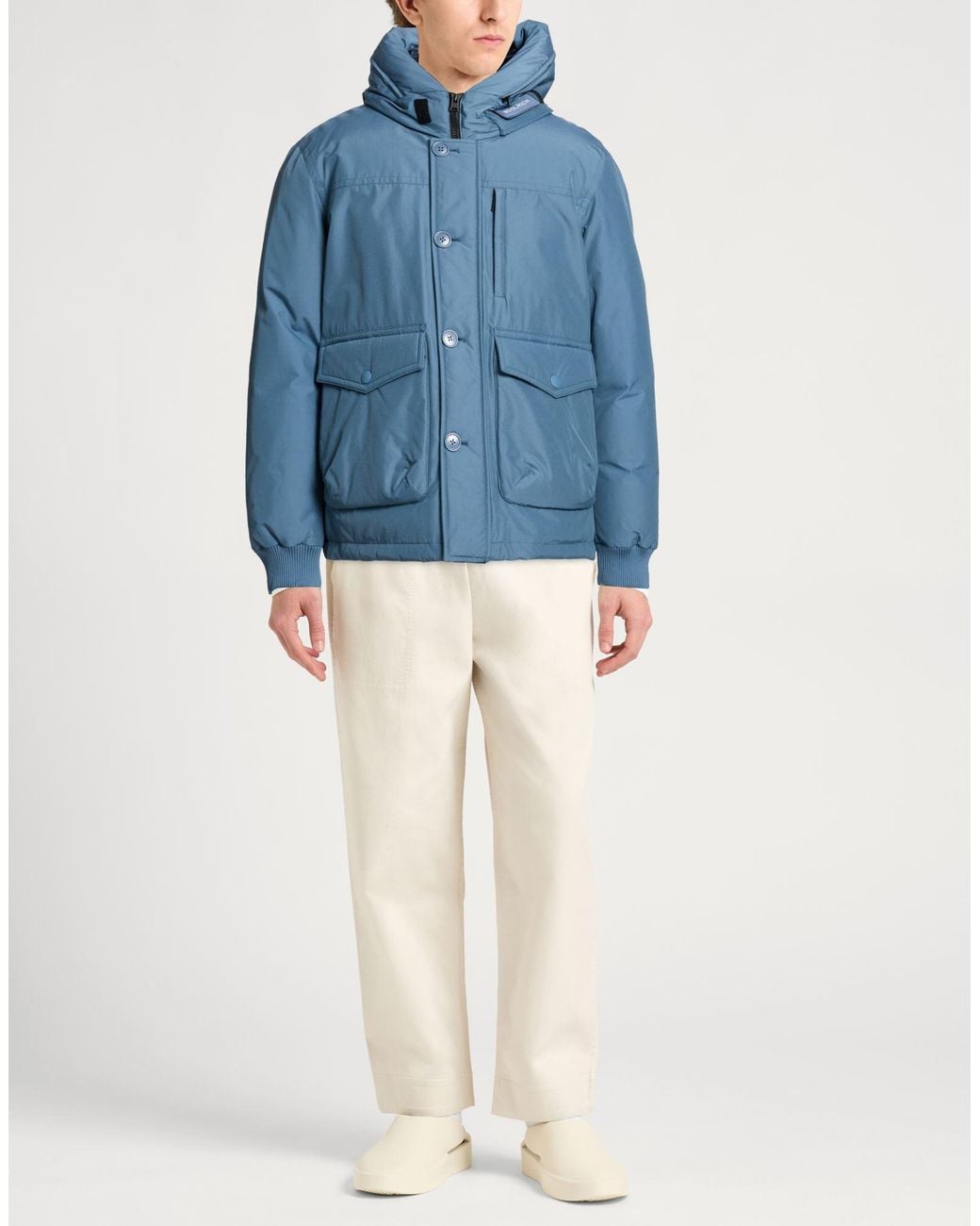 Woolrich Blue Puffer for men