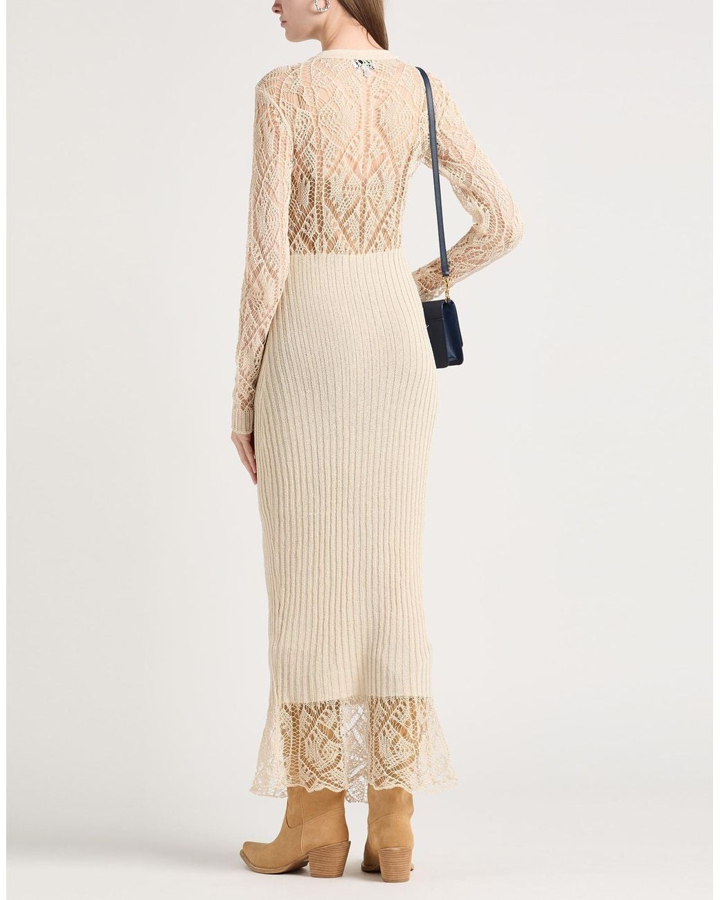 Ganni White Maxi Dress