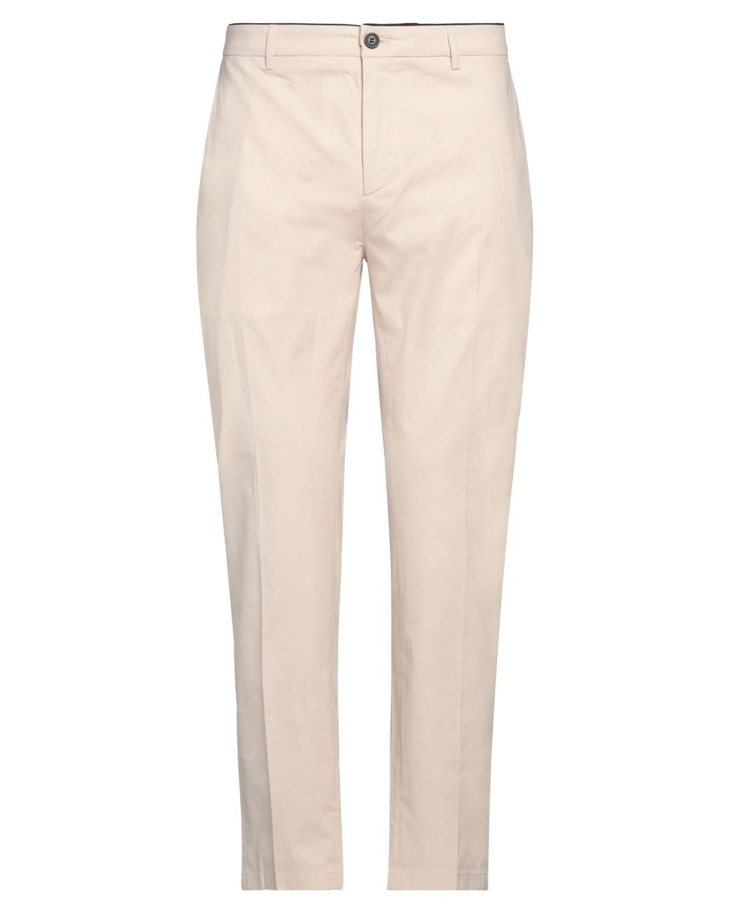 Department 5 Natural Pants Cotton, Elastane for men