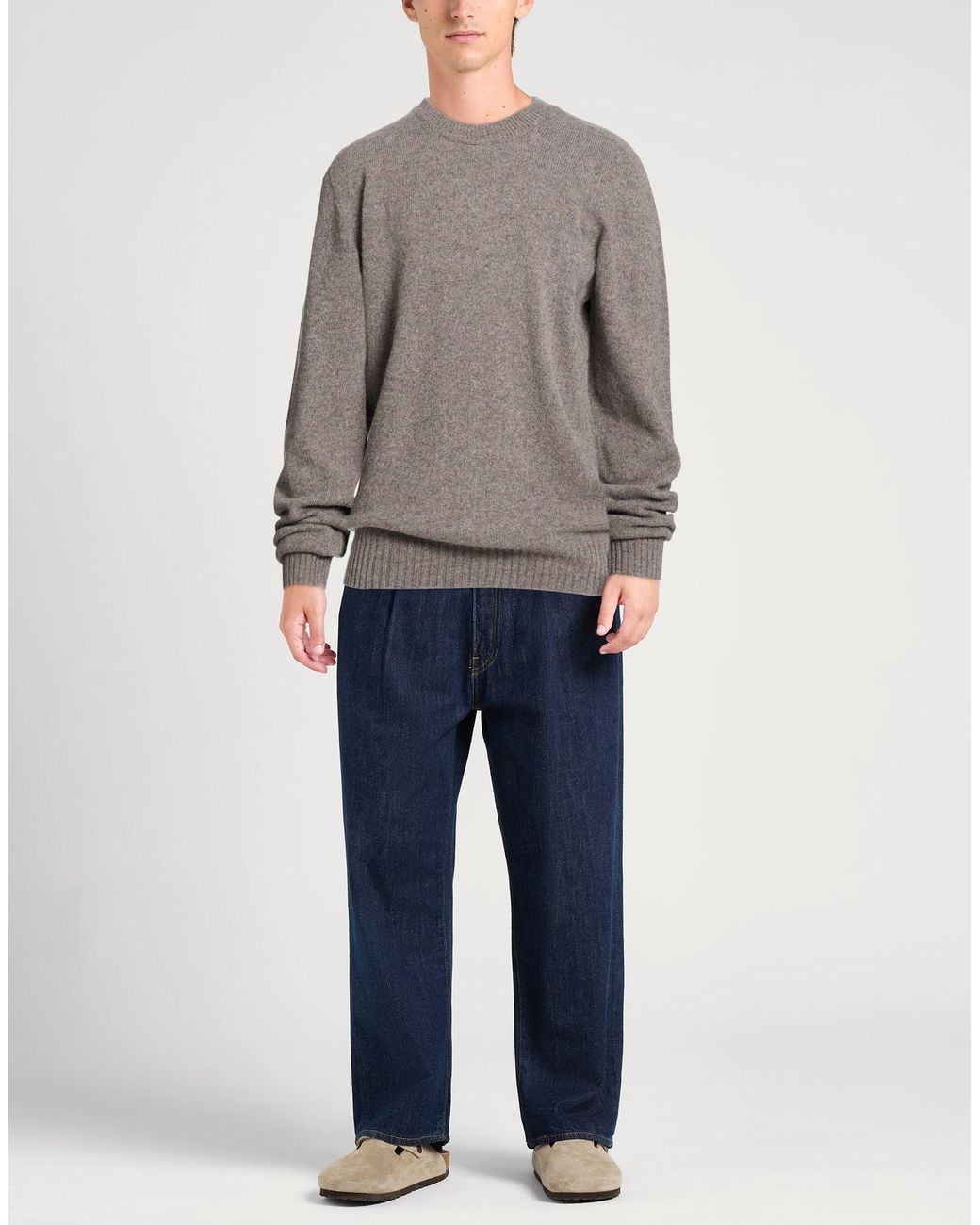 Altea Gray Sweater Virgin Wool, Cashmere for men