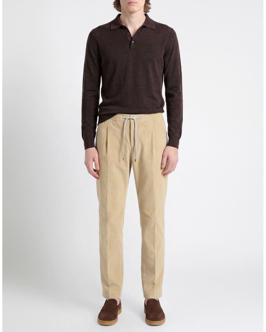 PT Torino Natural Pants Cotton, Elastane for men