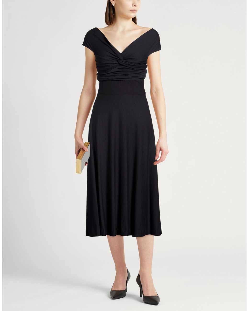 Dorothee Schumacher Black Midi Dresses