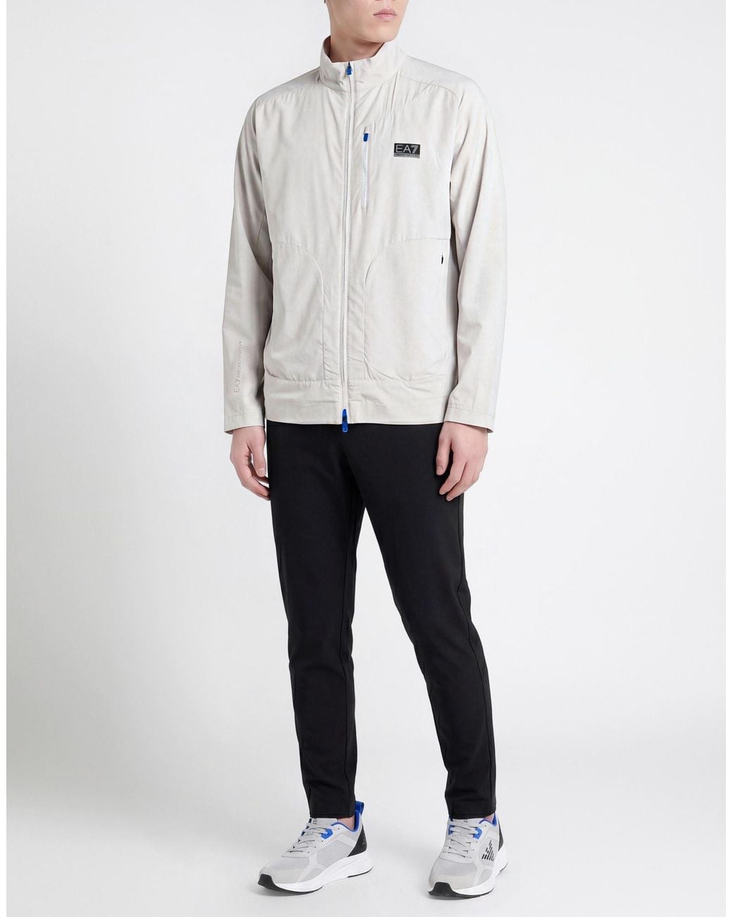 EA7 White Jacket for men