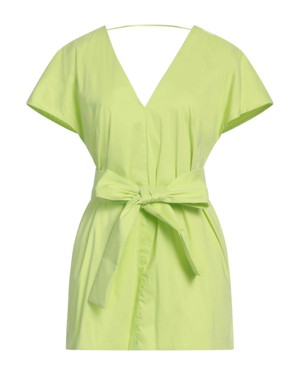 Liviana Conti Green Top Cotton, Polyamide, Elastane