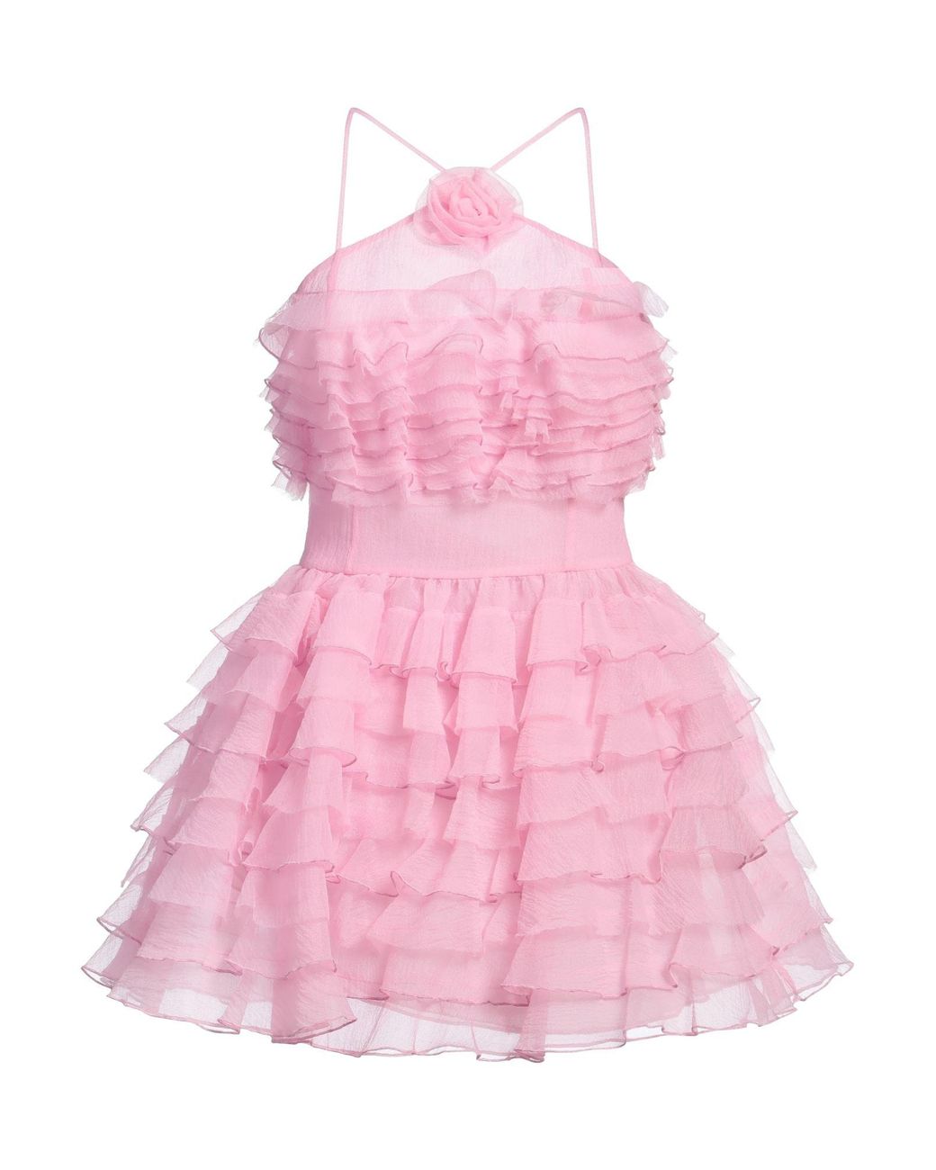 Robe courte Staud en coloris Pink