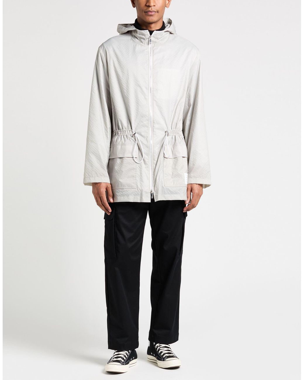 Thom Browne White Jacket Polyamide for men