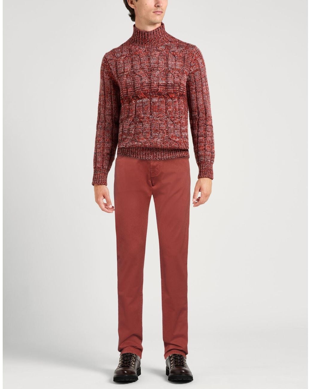 Jacob Cohen Red Jeans for men