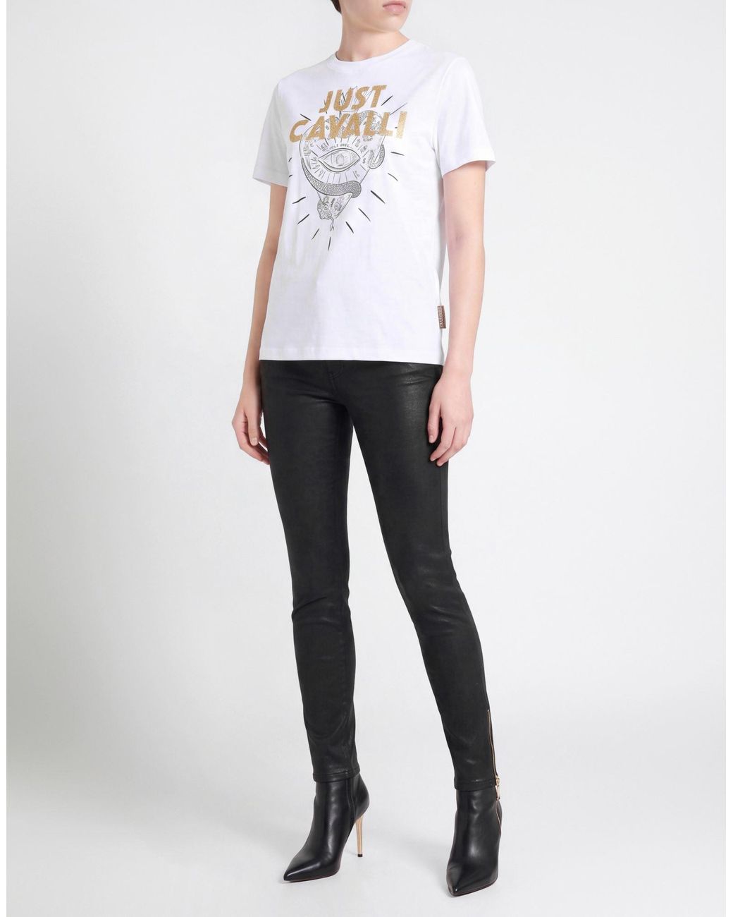 Just Cavalli White T-Shirt