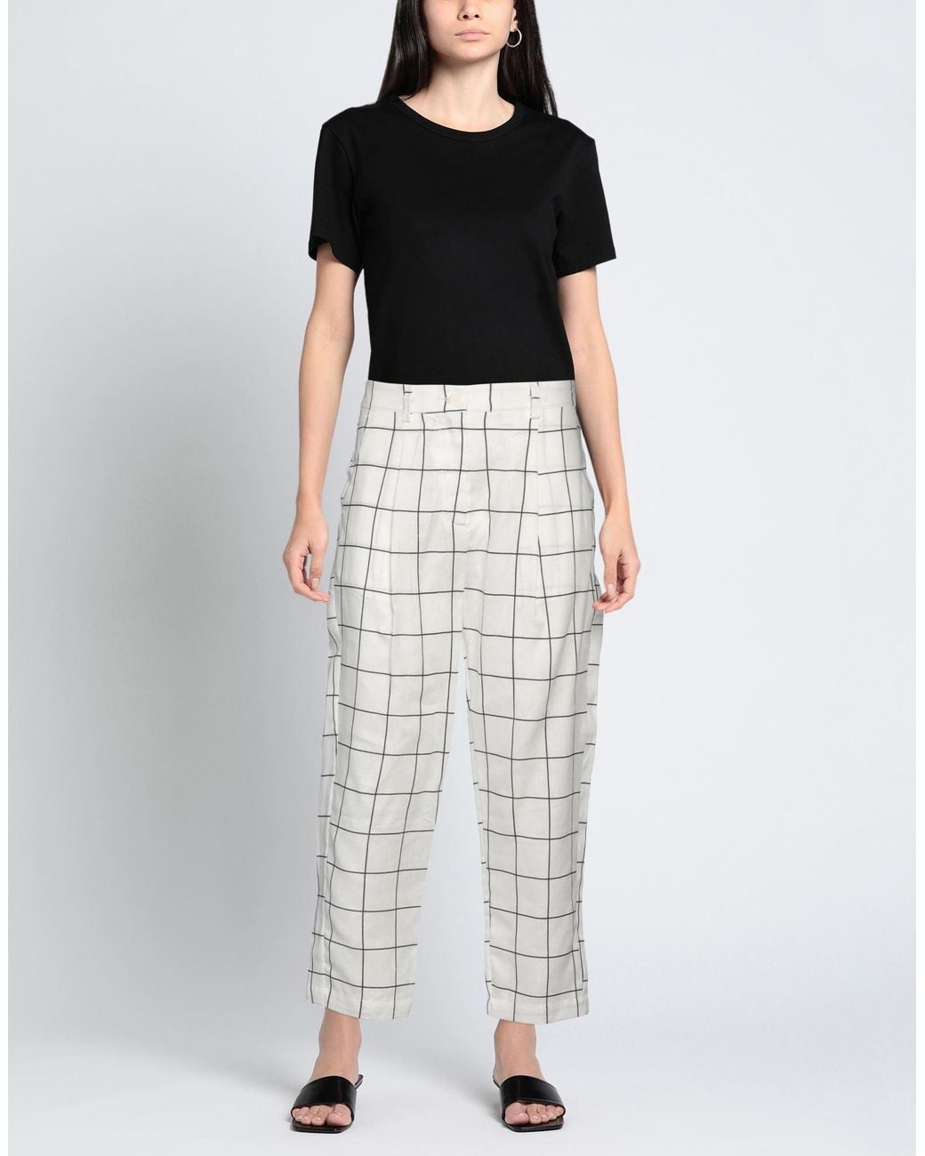 SOHO-T White Pants Linen