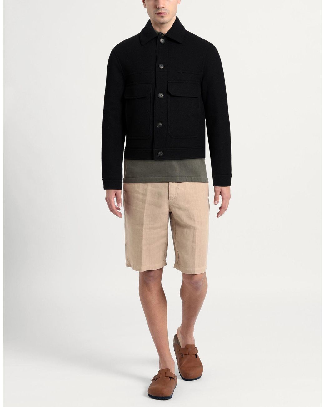 Alpha Studio Black Jacket for men