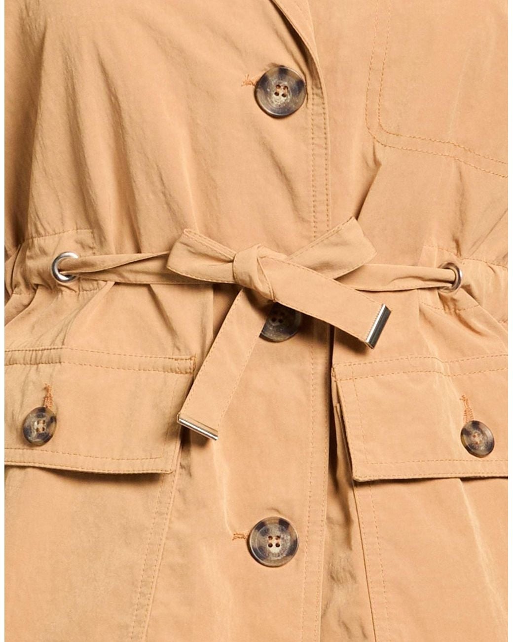 Colmar Natural Camel Jacket Polyester, Cotton, Polyamide