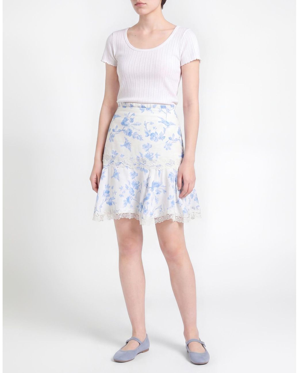 Love Lolita Blue Mini Skirt Modal
