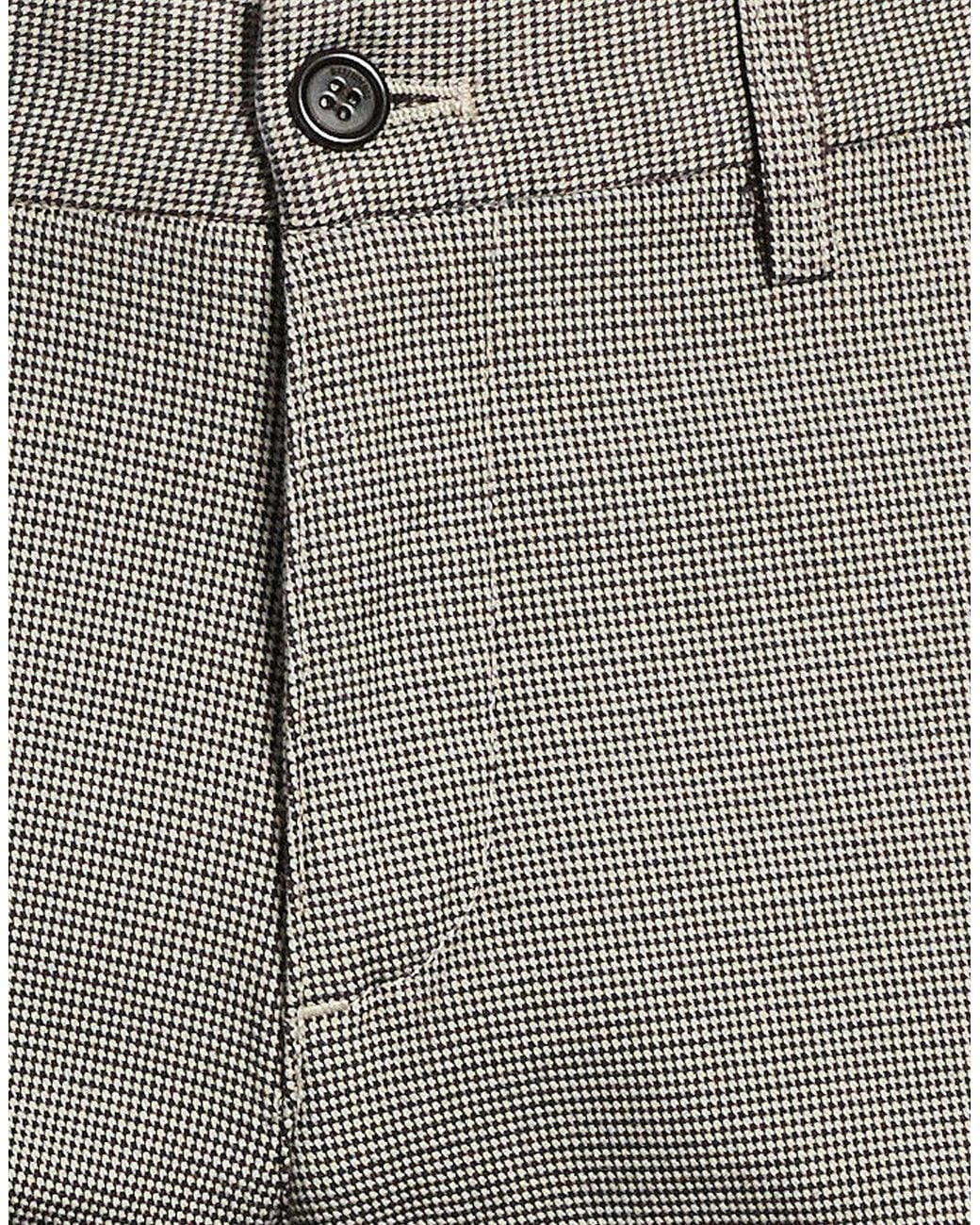 Bikkembergs Gray Pants Cotton, Elastane for men