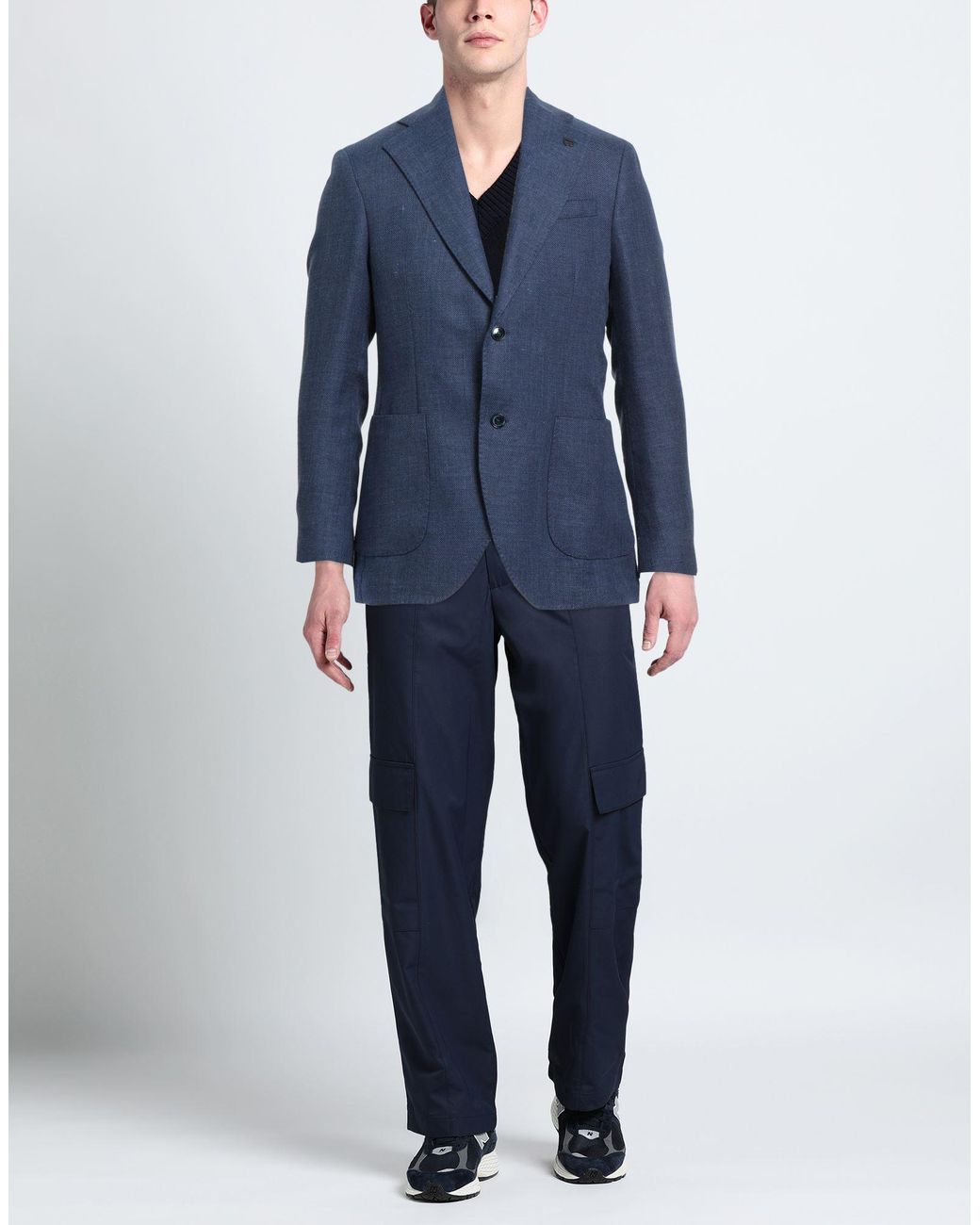 BRERAS Milano Blue Blazer for men