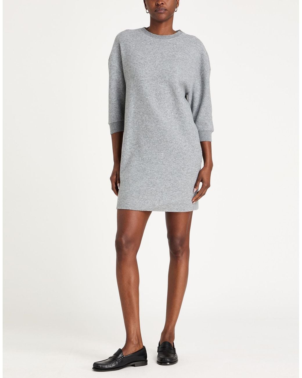 Max Mara Gray Mini Dress