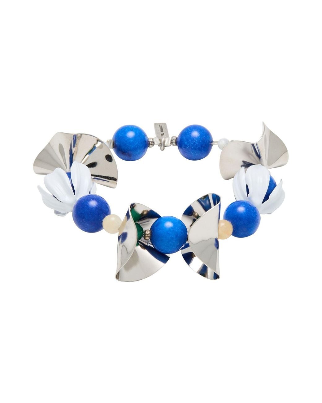 Isabel Marant Blue Bracelet Brass, Resin