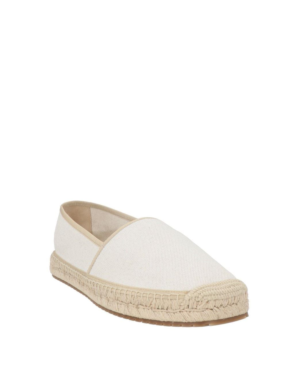 Dolce & Gabbana White Espadrilles for men