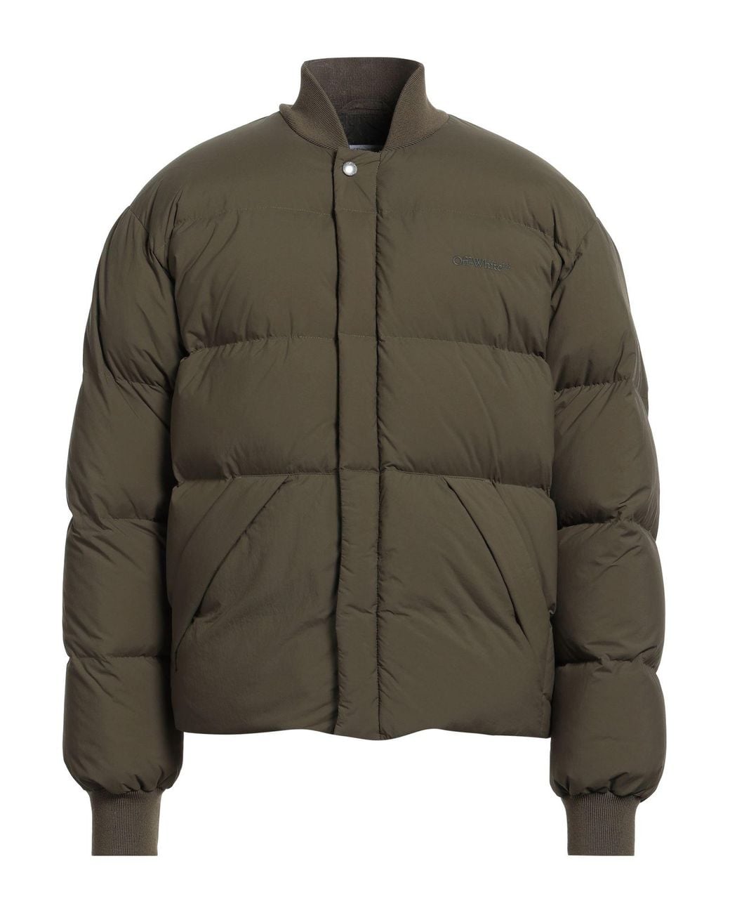 Off-White c/o Virgil Abloh Green Puffer for men