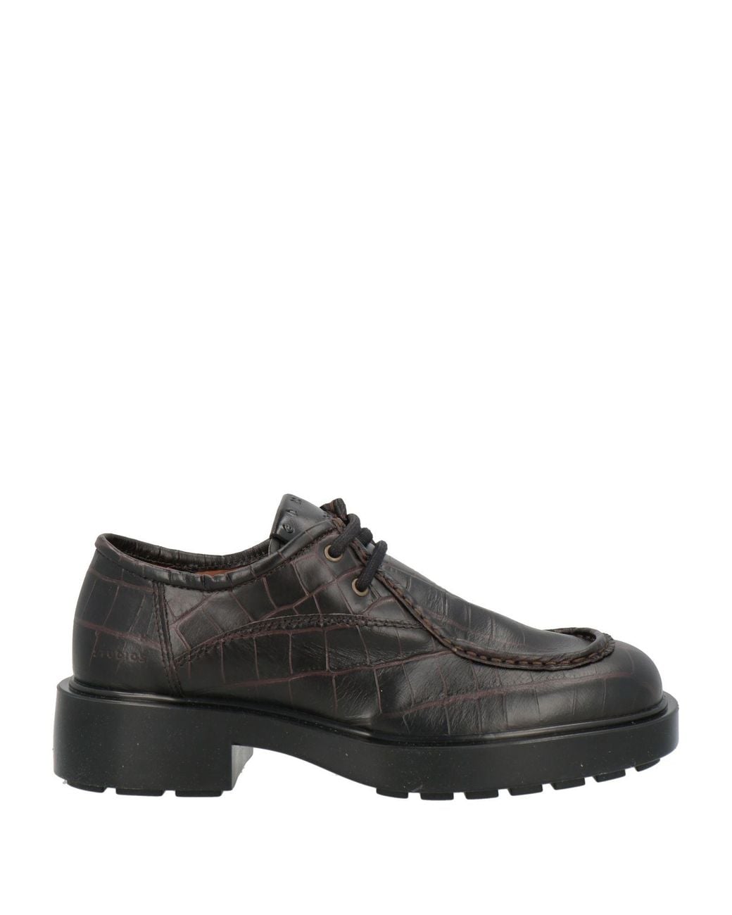 COPENHAGEN Black Lace-Up Shoes