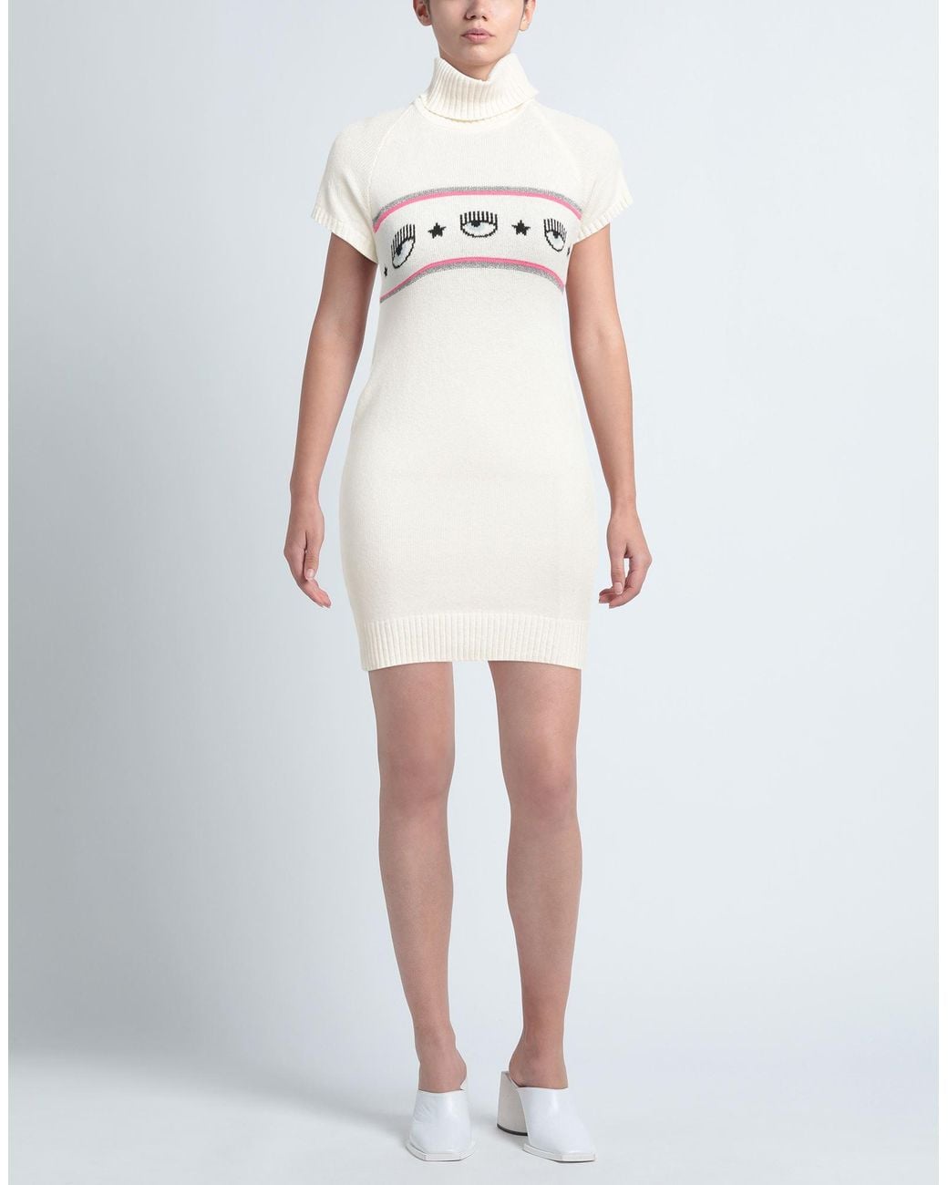 Chiara Ferragni White Mini Dress