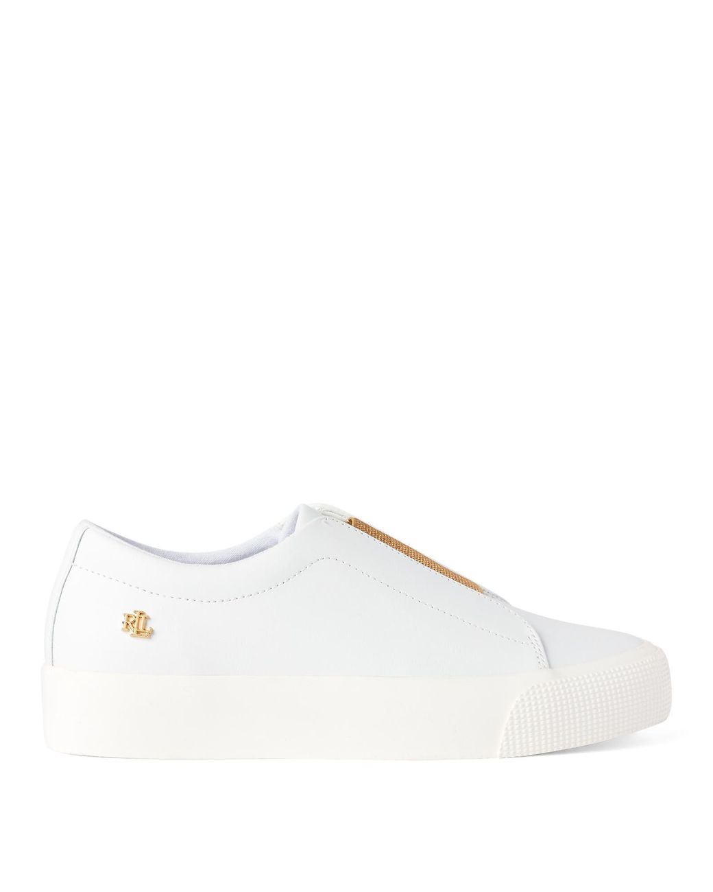 ralph lauren off white shoes