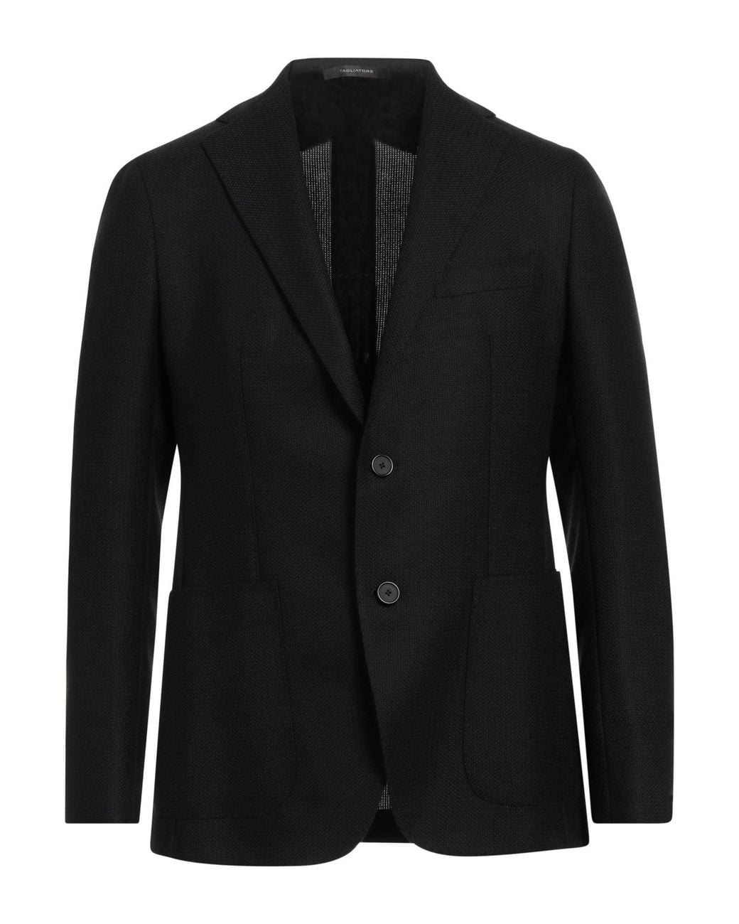 Tagliatore Black Blazer for men