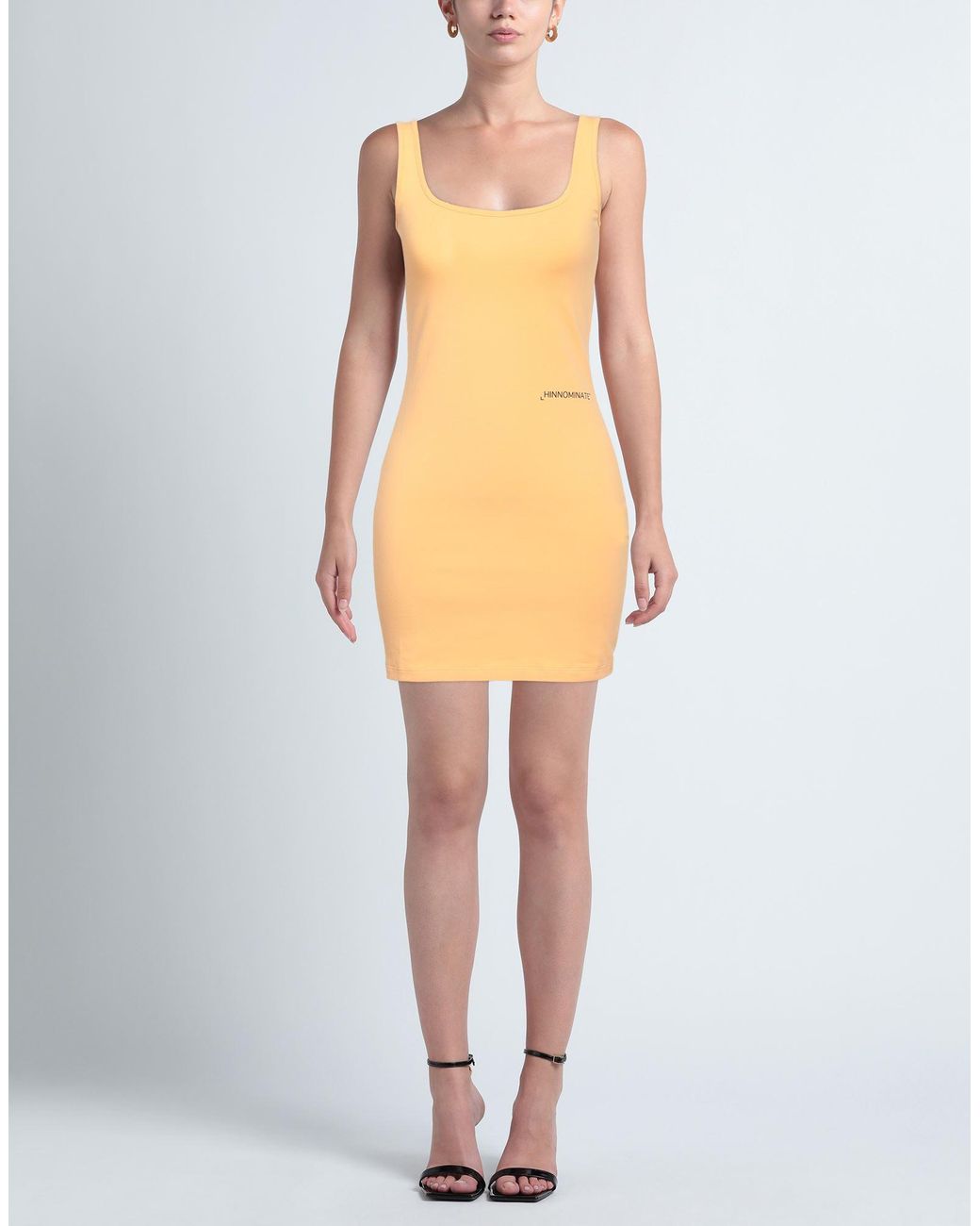 hinnominate Yellow Mini Dress