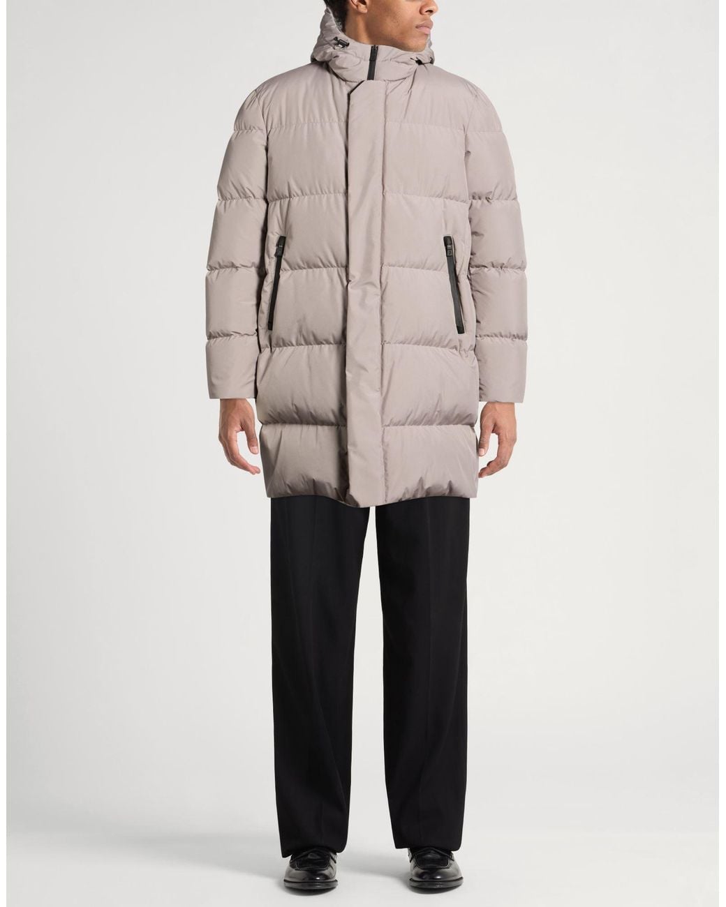 Herno Gray Puffer for men