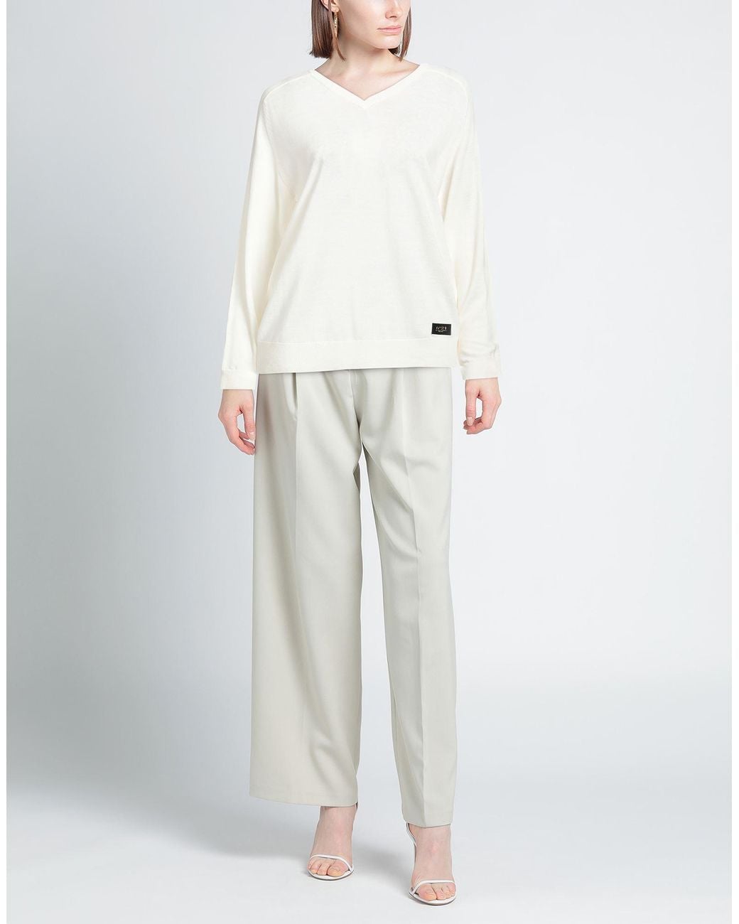 Pullover N°21 en coloris White
