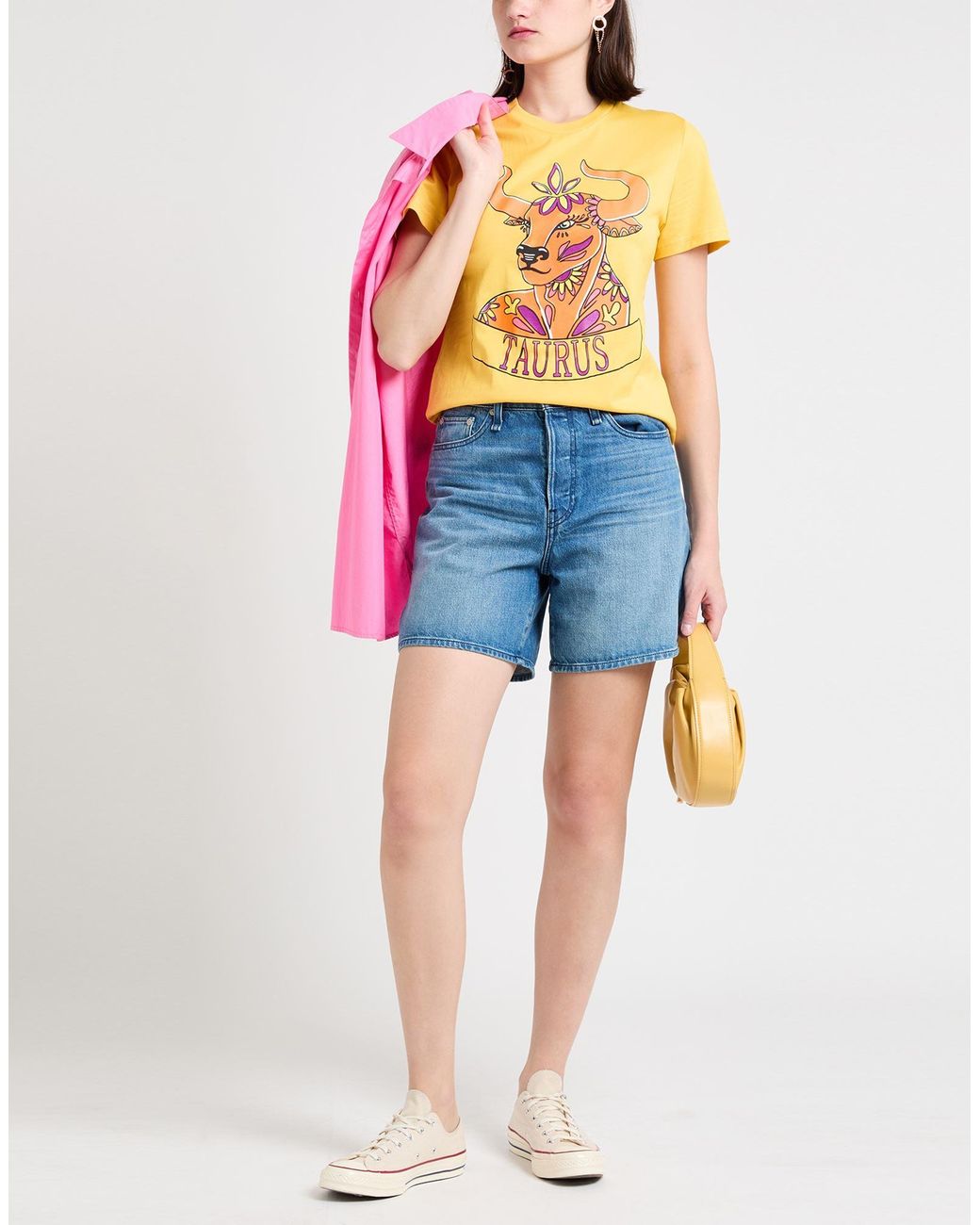 Alberta Ferretti Yellow T-shirt