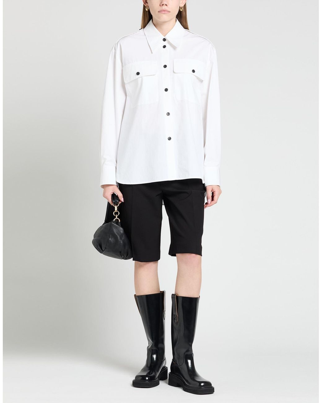 Khaite White Shirt Cotton