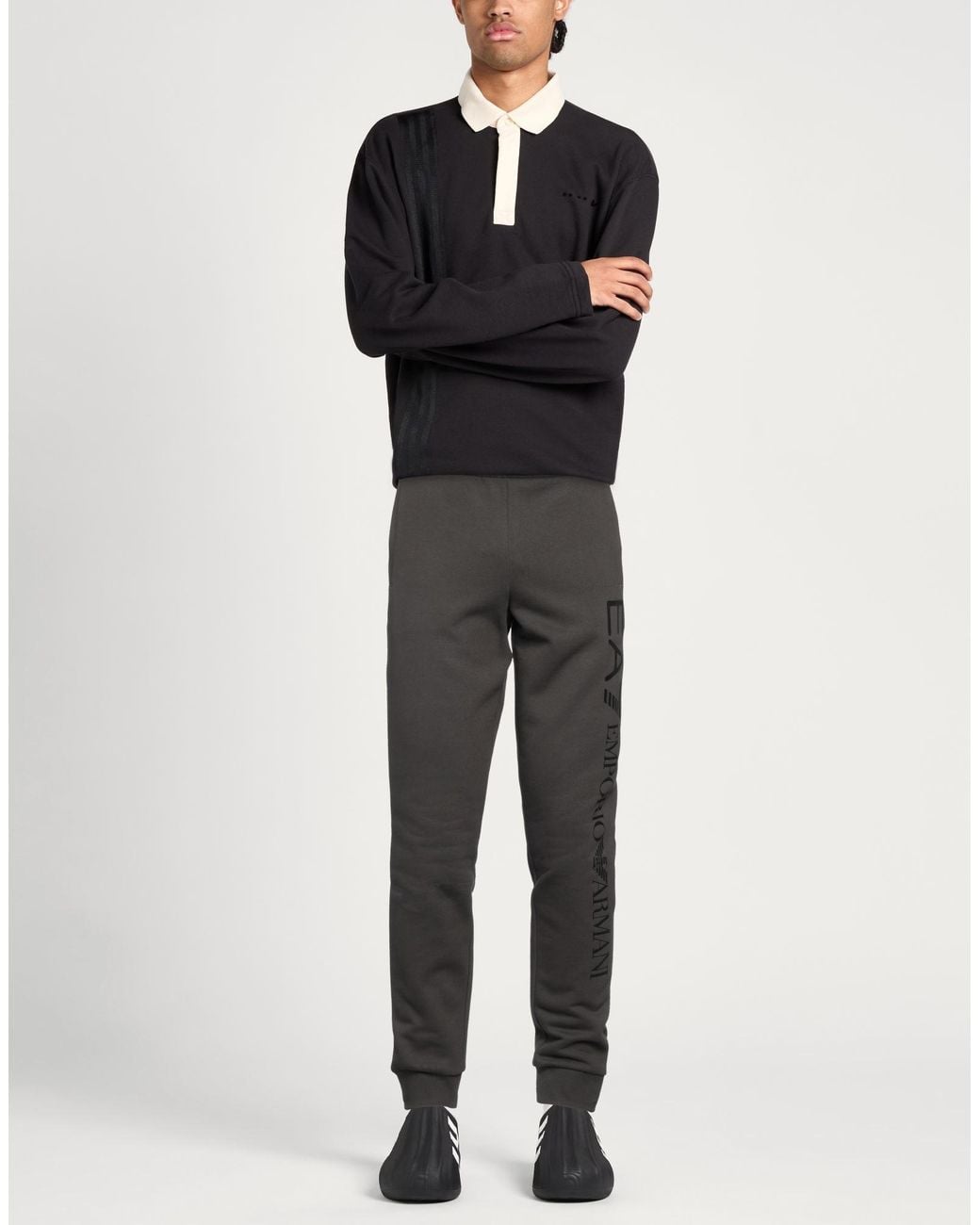 EA7 Gray Trouser for men