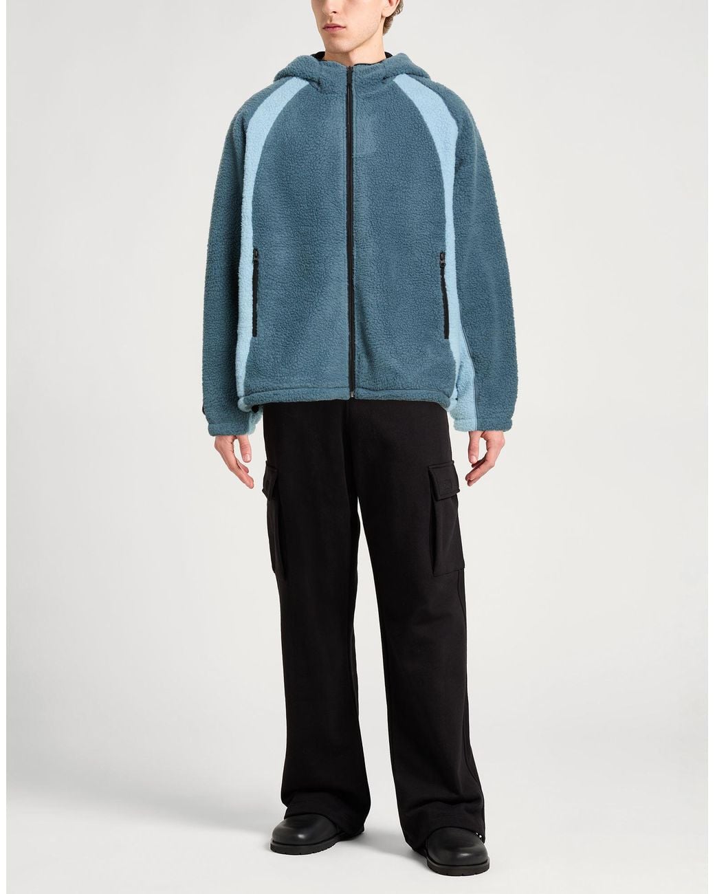 Obey Blue Shearling & Teddy for men