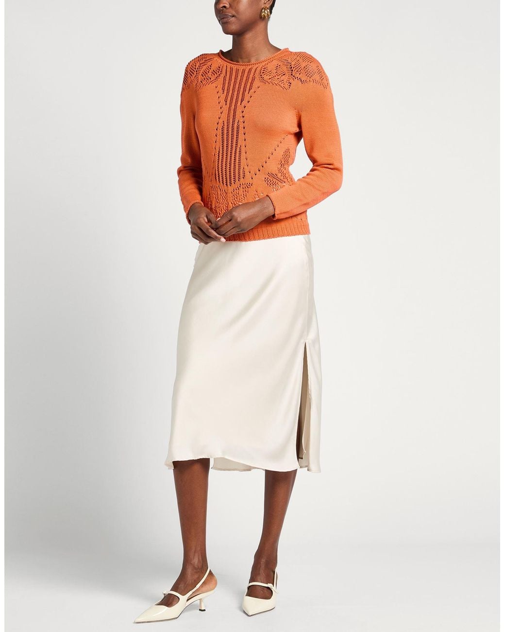 Pullover Alberta Ferretti de color Orange