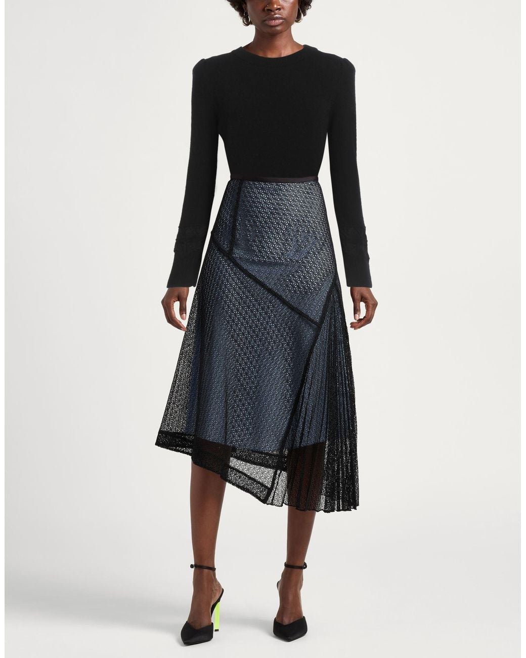 Pullover High en coloris Black