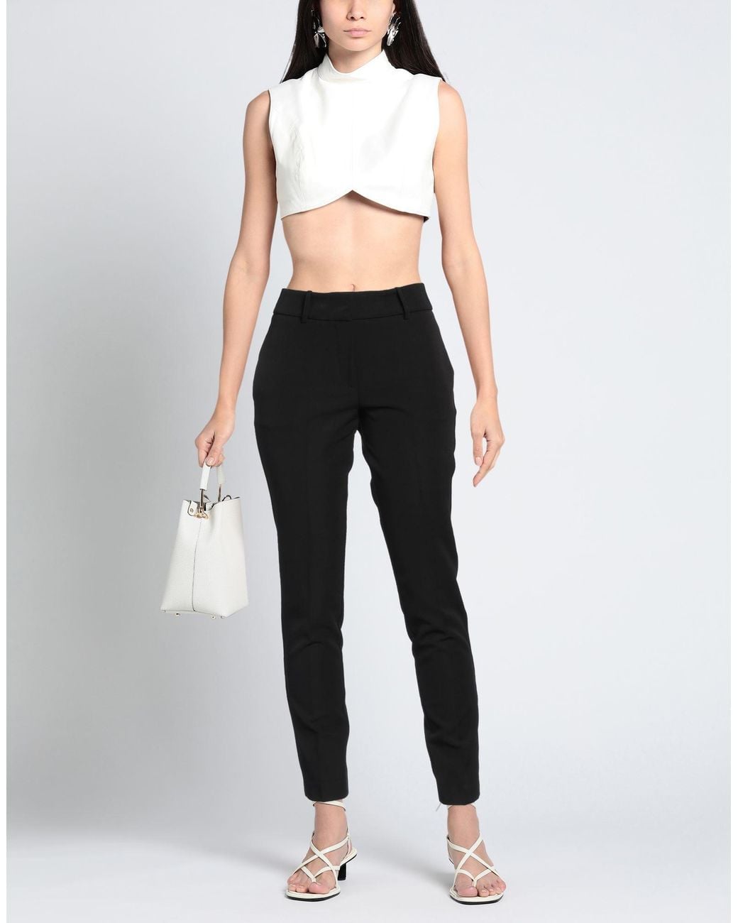 ERMANNO FIRENZE Black Trouser