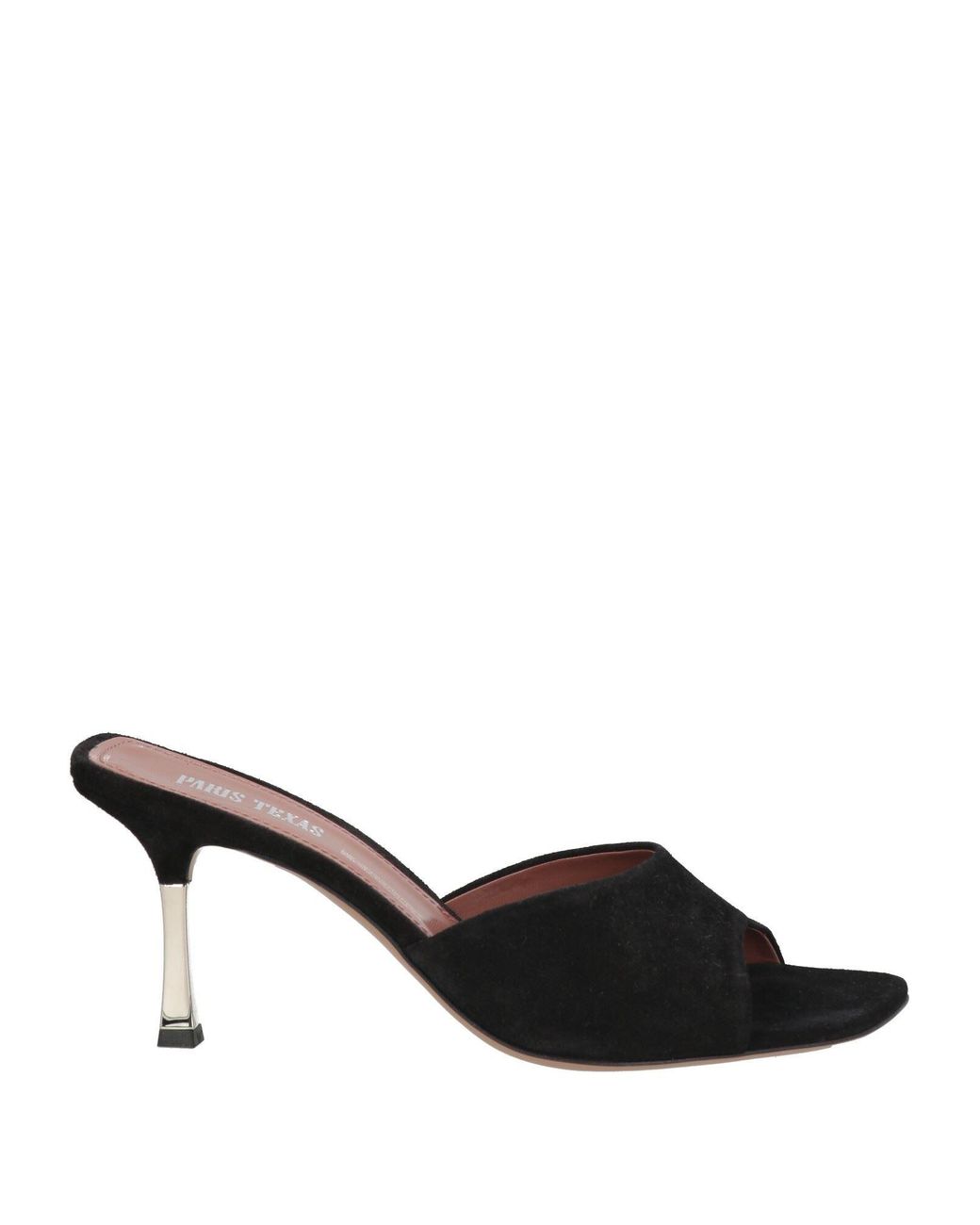 Paris Texas Black Sandals