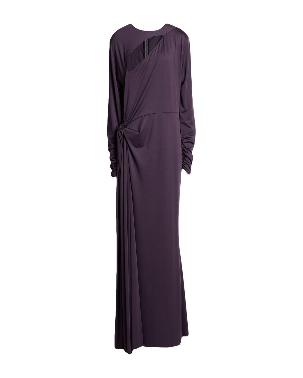Victoria Beckham Purple Maxi Dress