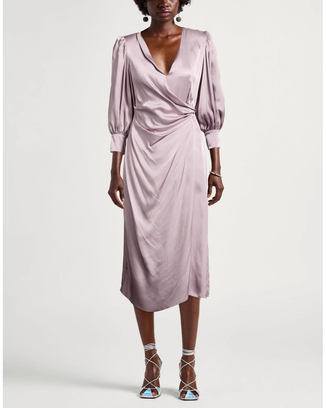 Department 5 Pink Midi Dress