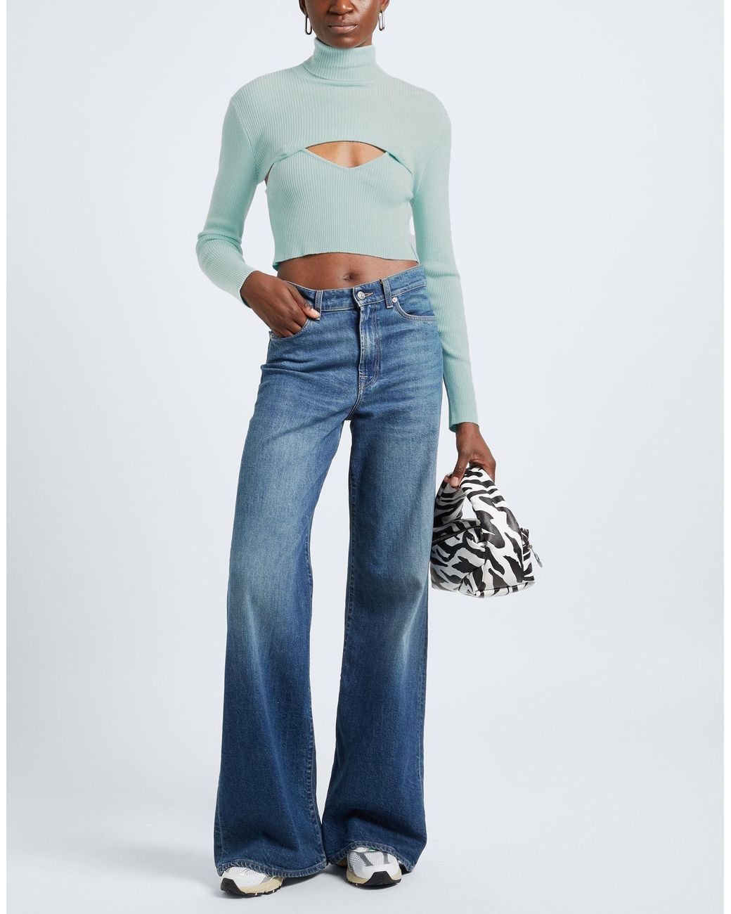 hinnominate Blue Turtleneck