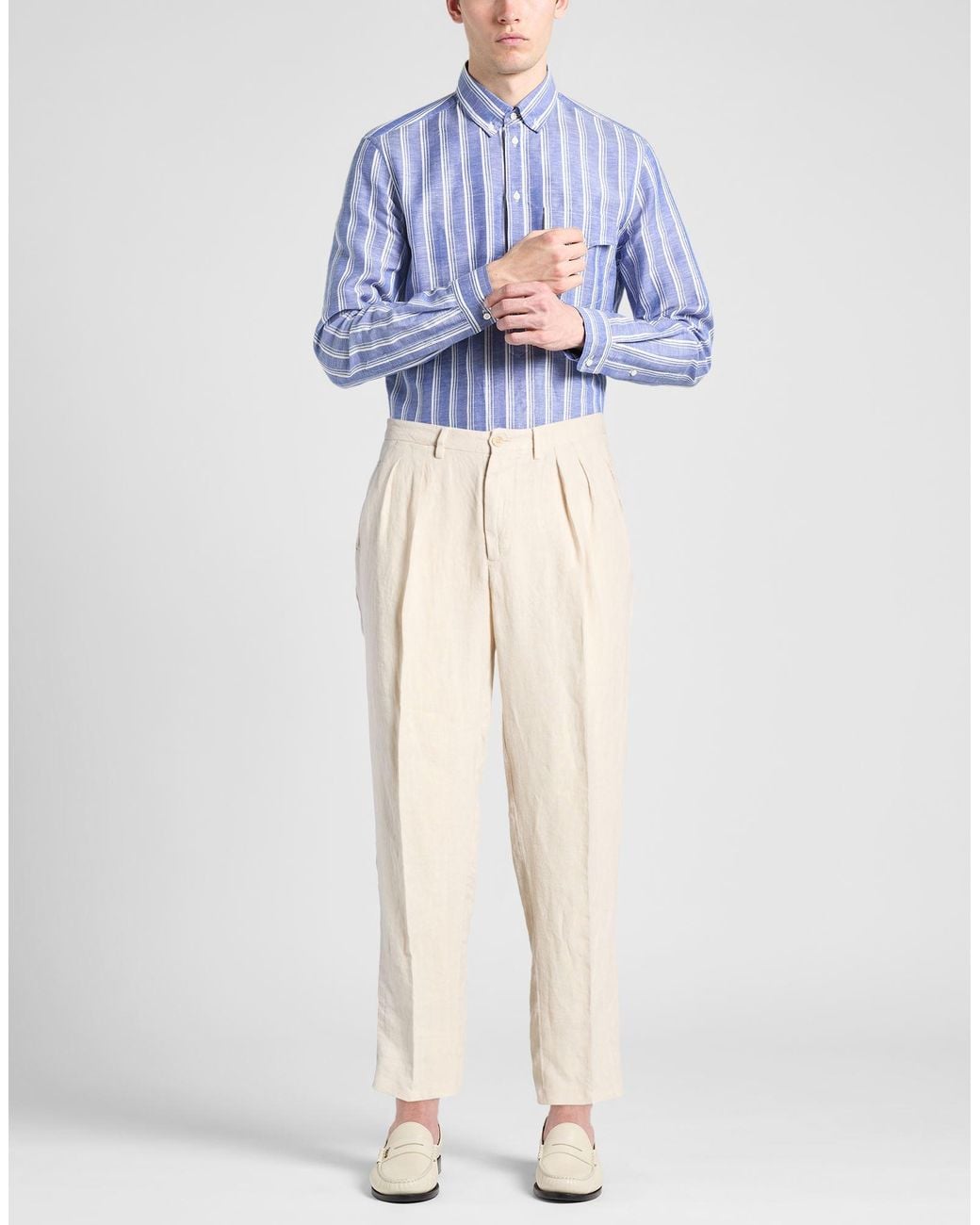 Boglioli Natural Pants for men