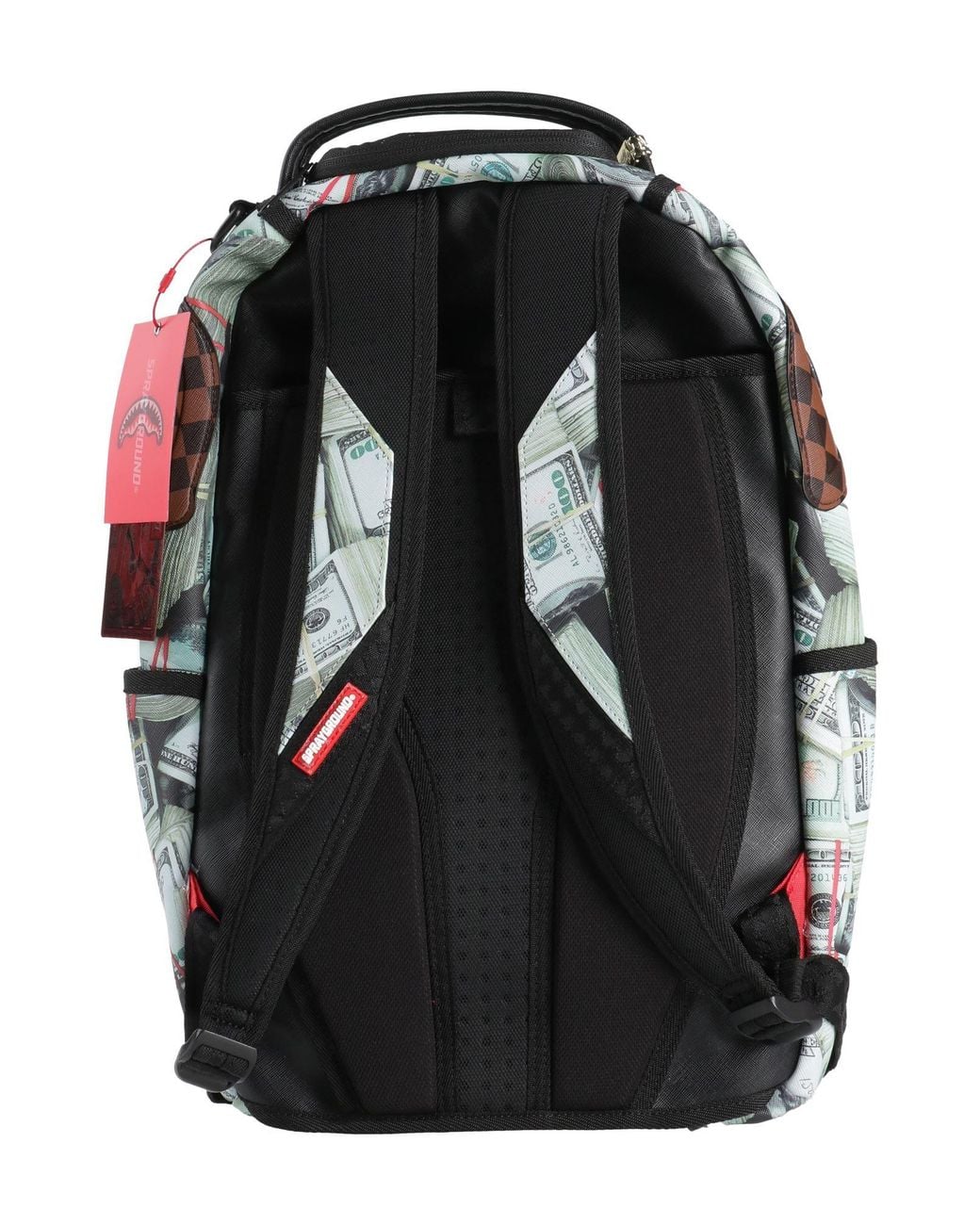 Sprayground Gray Money Banks Backpack -- Backpack Pvc for men