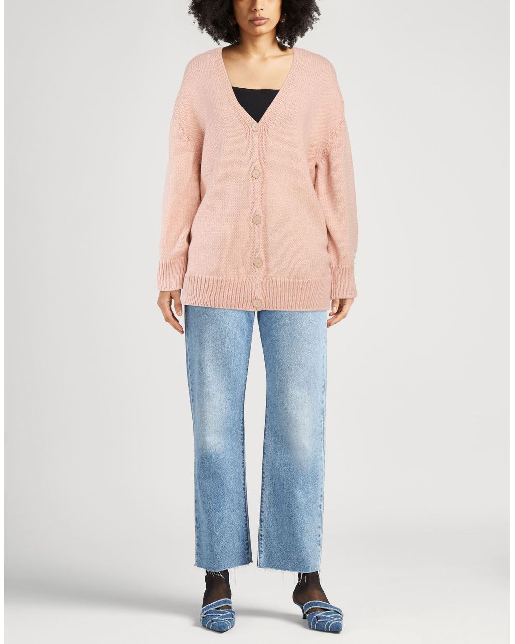 Cardigan Stella McCartney en coloris Pink