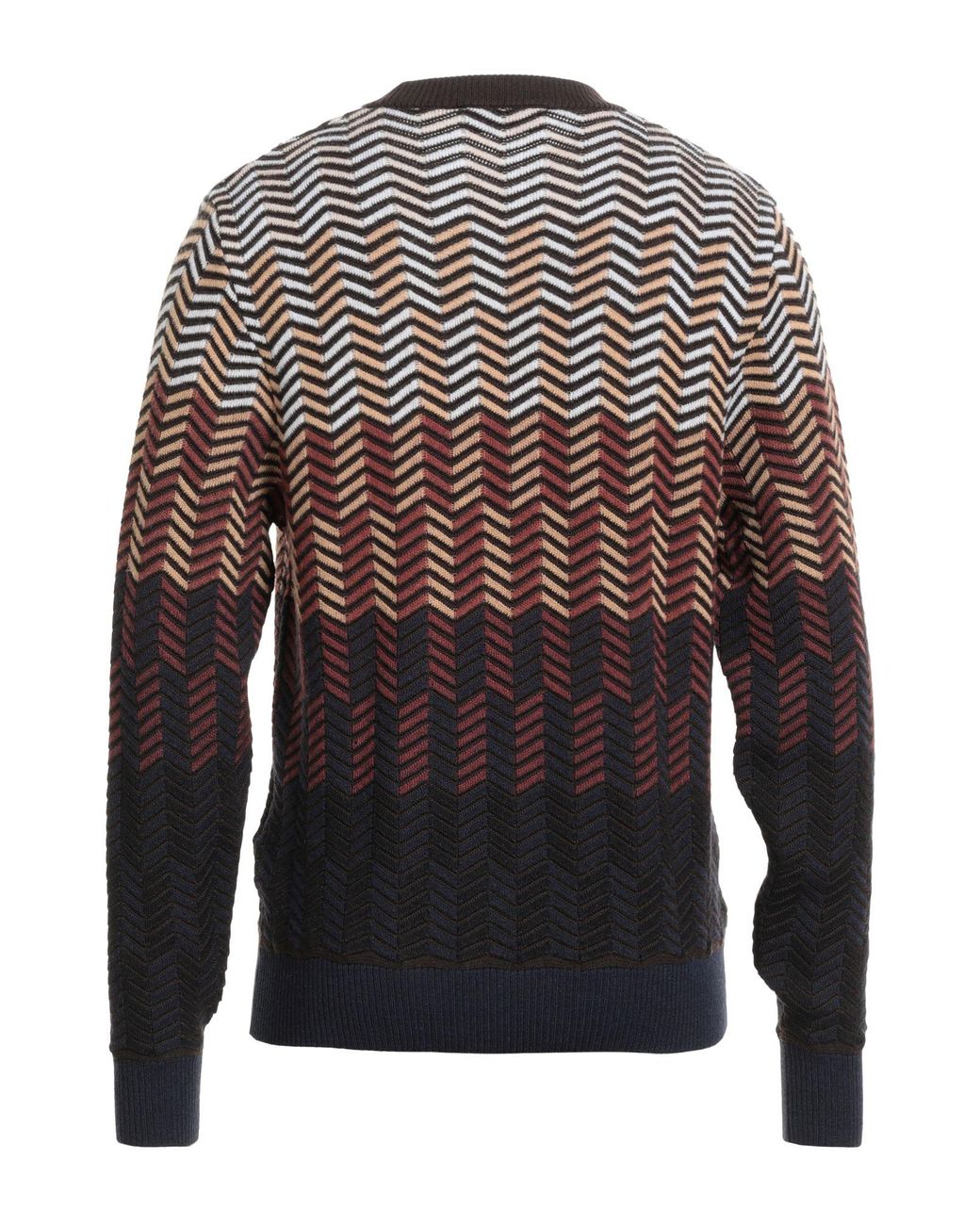 Missoni Gray Sand Sweater Virgin Wool for men