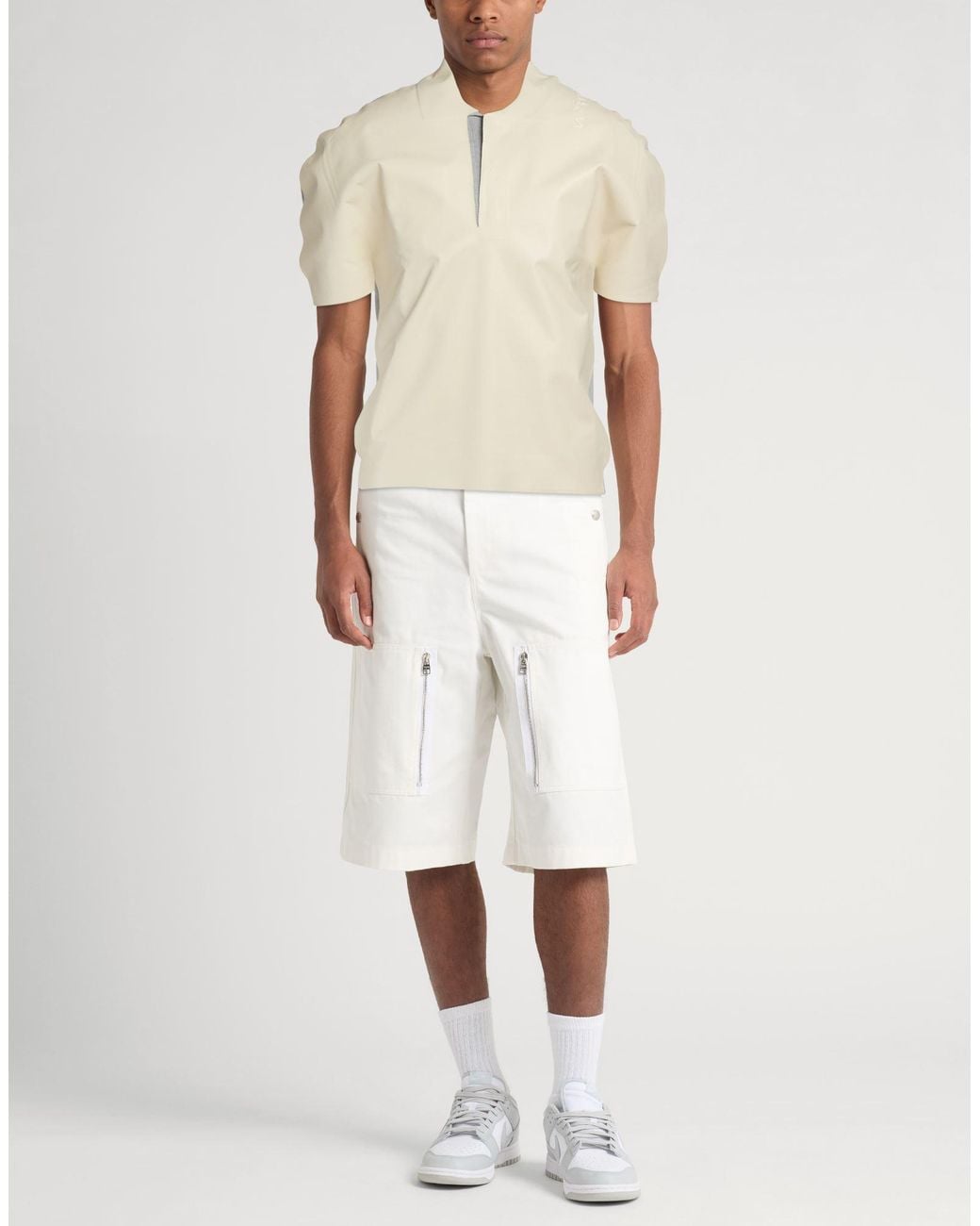 Marni White Sweater Virgin Wool, Cashmere, Polyester, Polyurethane for men