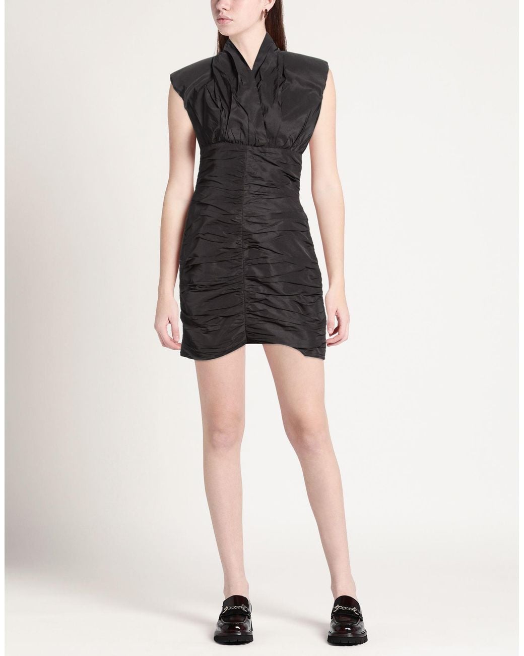 Patou Black Mini Dress Polyester