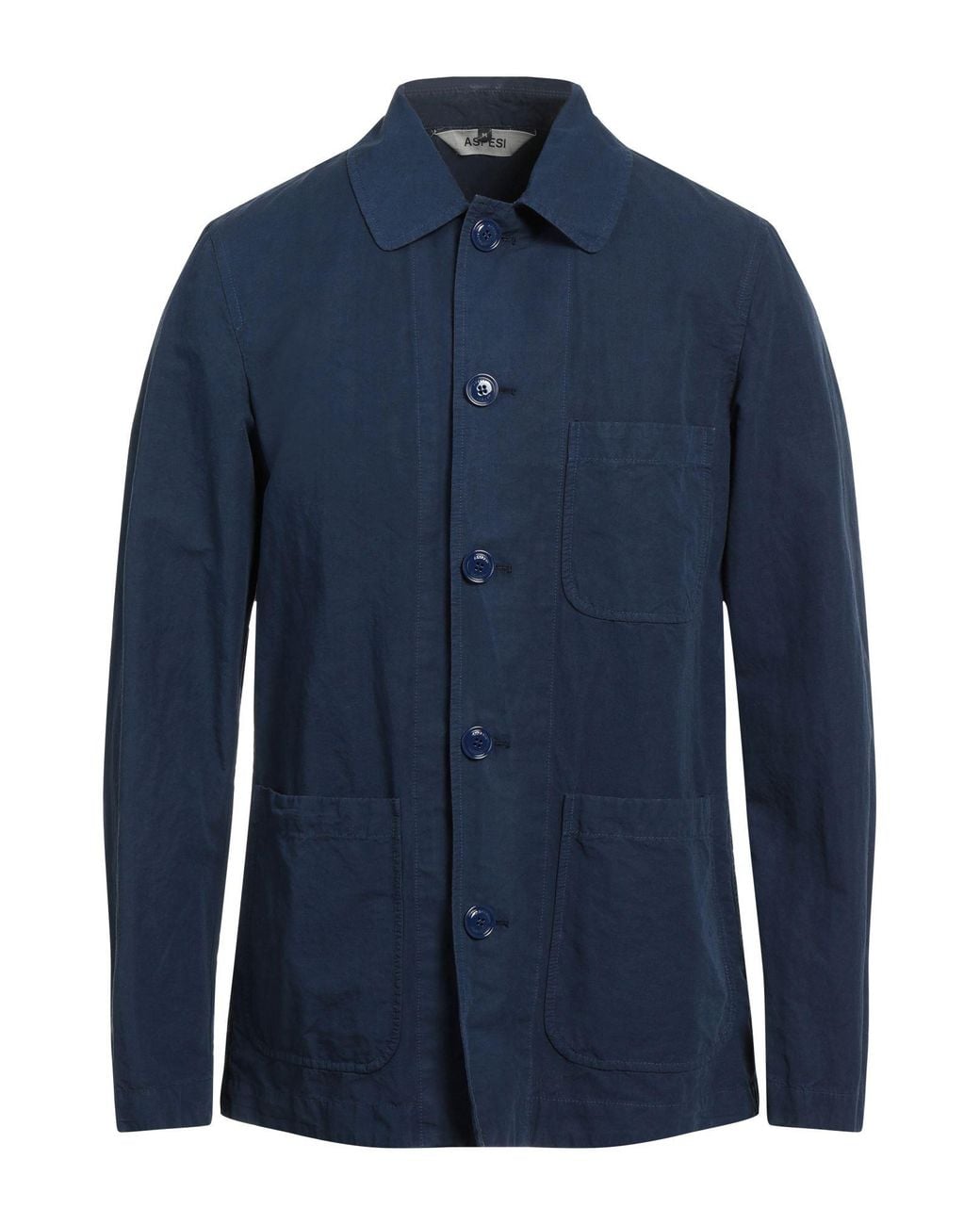 Aspesi Blue Jacket for men