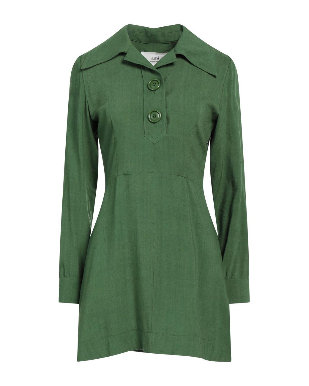 AMI Green Mini Dress